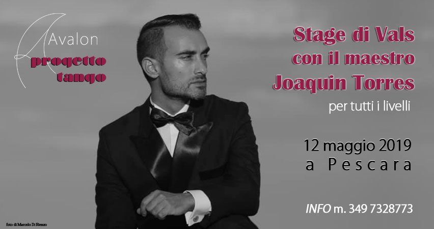 Stage di Vals con Joaquin Torres - Avalon progetto Tango Pescara